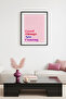Black Wooden Framed Retro Painting - Good Times Are Coming Oral Canvas |   Huhu2720 - Single Table Black Frame