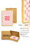 Natural Wooden Framed Retro Style Mama Needs Coffee Painting - Pink Pattern |   Huhu2454 - 3