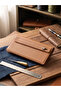 Louvre Magnetic Genuine Leather Wallet with Phone Compartment and Hand Grip, Phone Holder, Father's Day Gift - 2