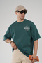 Trend Biz Oversize Embroidered Printed Men's T-Shirt - 5