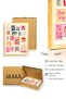 Natural Wooden Framed Retro Vintage Postcard Painting - Travel Theme |   Huhu2723 - Single Table Natural Wood Frame - 3