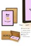 Black Wooden Framed Retro Painting - Heart Motivational Pop Art |   Huhu2826 - Single Table Black Frame - 3