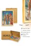 Natural Wood Framed Retro Painting - Vintage Decor |   Huhu2580 - Single Table Natural Wood Frame - 3