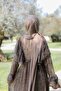 Ankanoor Shoulder Flounce Digital Chiffon Dress 145cm Anka265146 - 5