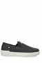Men's Gray Canvas Slip-On Shoes - 2