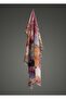 Pastel Color Splash Pattern Sparkling Crystal Scarf - 3