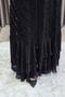 Women's Clothing Plus Size Three-Layered Chiffon Selin Abaya with Skirt Hem - 4