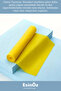 # Pilates Elastic Wide Pilates Band Resistance Rubber 150 cm Fitness Exercise Band - 3
