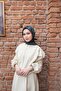 Olive Pattern Voile Soft Scarf