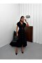 Premium 100% Linen Bat Sleeve Shirt Dress - 5