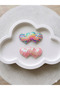 Sequin Double Heart Figured Girl's Hair Clip - Sparkling Stylish Hair Accessory