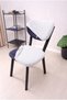 High Quality New Bohemian Patterned Stretchable Jacquard Fabric Apple Model Chair Cover (2 Pieces) - 5