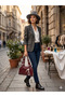 New Season Very Stylish and Useful Soft Leather Shoulder Bag Width 26 Length 15 cm