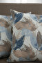 Chevron Bohemian Decorative Punch Pillow Cushion Cover 2 Pieces |   45X45 Autumn Dream Blue - 2