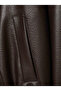 Viral Oversized Women's Leather Jacket High Collar Black Urban Style Women's Leather Jacket - 5