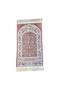 Luxury Soft Prayer Mat Floral Design Non-Slip Seccade Carpet - 2
