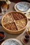 4-Piece Snack Bowl with Bamboo Glass Lid