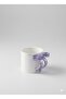 Ribbon Themed Ceramic Mug Cup Glossy Tea Coffee Cup - 2