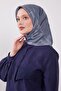 وشاح كريستالي لامع بنمط مخطط - 2