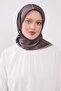 Striped Pattern Sparkling Crystal Scarf - 2