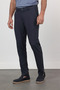 Navy Blue Side Pocket Comfort Fit Flexible Chino Trousers 1003260171 - 3