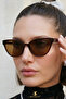 Melone Cat Eye Ultra Light Brown Sunglasses with Uv400 Filter - 2