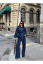 Denim Jacket Pants Bottom Top Set - 2