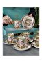 Luxury Porcelain 24 K Gold Camping 6-Piece Cup Set - 2