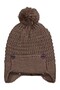 6-18 Months Scarf, Beanie and Glove Set - Brown - 3
