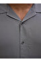 Gray Jjejeff Summer Short Sleeve Men's Plus Size T-Shirt - 5