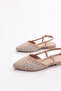 Pm386-K618 Women's Stoned Ballerinas - 4