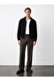 Old Money Bomber Textured Oversize Jacket - 3