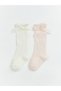 Timeless Clothing & Timeless Choices Baby Girl Bowknot Knee Socks 2-Piece Set