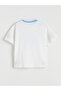 Esvab • Modern & Distinctive Girls' Printed Zero Roba Collar T-Shirt - 3