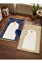 Sec_517_1 Heart-Shaped Prayer Rug Non-Slip Base Double Prayer Rug Set Bride and Groom Bundle Gift Dowry Box