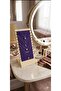 Decorative Wooden Purple Jewelry Organizer Stand Necklace Bracelet Accessory Organizer Gift - 5