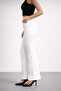 Lina Women's White High Waist Lycra Comfortable Spanish Leg Jeans Flare - 4