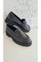 Plast Genuine Leather Black Loafer Lightweight Eva Sole Daily Comfortable Women's Loafer Shoes - 5