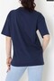 Owl Print Oversized T-Shirt - 5