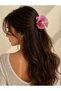 Orchid Flower Pearl Detailed Hairpin – Pink Orchid Figured Hair Clip, Stylish Daily Hair Accessory - 3