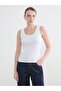 U Neck Women's Ribbed Tank Top (S6)