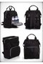 Black 2-Piece Set Mother Baby Care Shoulder and Hand Bag & Mother Baby Backpack - 2