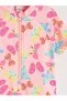 Lcw Kids Butterfly Printed Girls' Swimsuit - 3