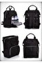 Black 2-Piece Set Mother Baby Care Shoulder and Hand Bag & Mother Baby Backpack - 2