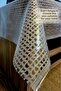 Wicker Pvc Hole-Free Transparent Coating Oilcloth Tablecloth Copper Easy to Wipe Waterproof