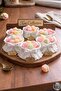 Majesty 6-Piece Snack Bowl - Turkish Delight Bowl - Presentation Set | Elegant Design