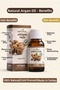 Natural Argan Oil - Anti-Aging & Intensive Moisturizing Skin Care Oil 50 ml - 2