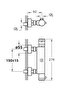 Aquaheat A47055Exps Thermostatic Shower Faucet, Chrome - 2