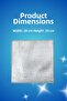 2 Pieces of Inox Wire Scrubber, 2-Layer Cleaning Cloth - Non-Scratch Dishcloth, Dish Wire Cloth 20X20 cm - 7