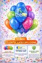 40 Blue Premium Latex Balloons |   Durable Organization Balloon - 2